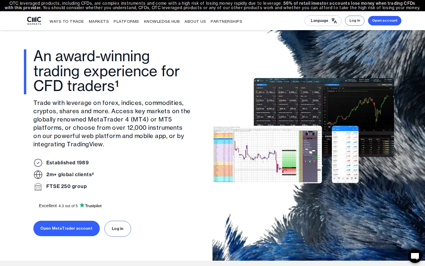 CMC Markets screenshot