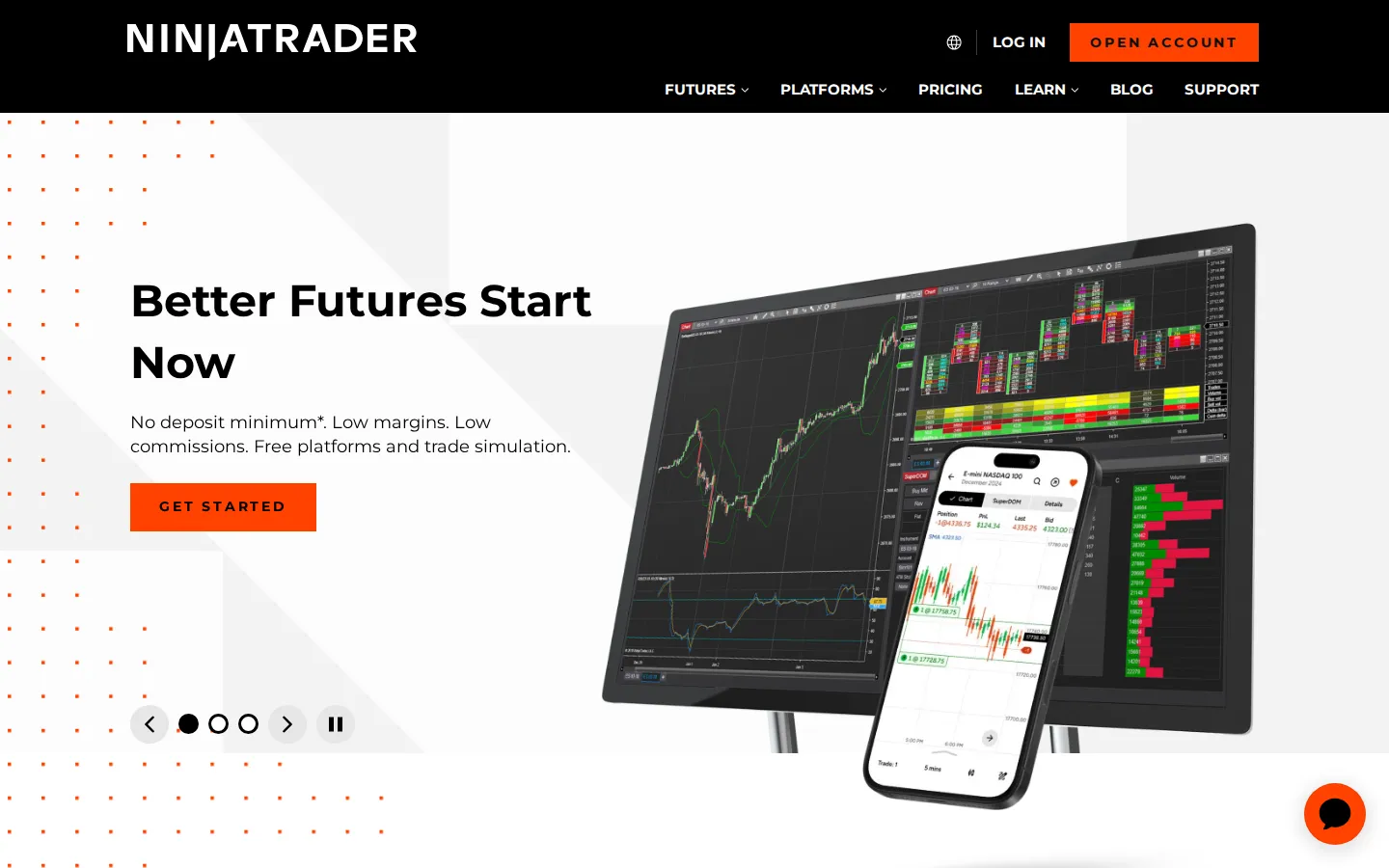 NinjaTrader screenshot
