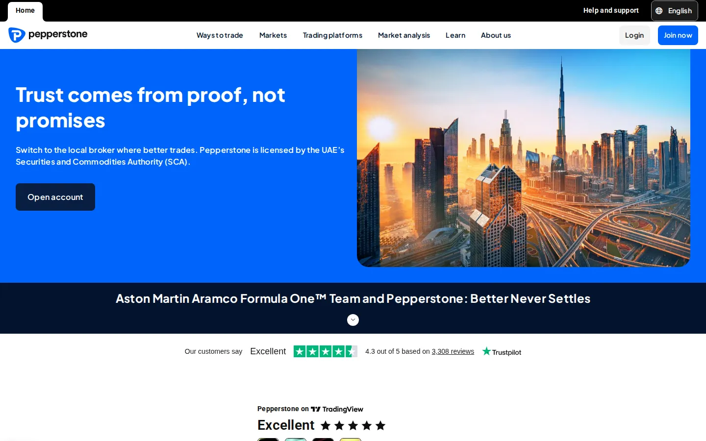 Pepperstone screenshot