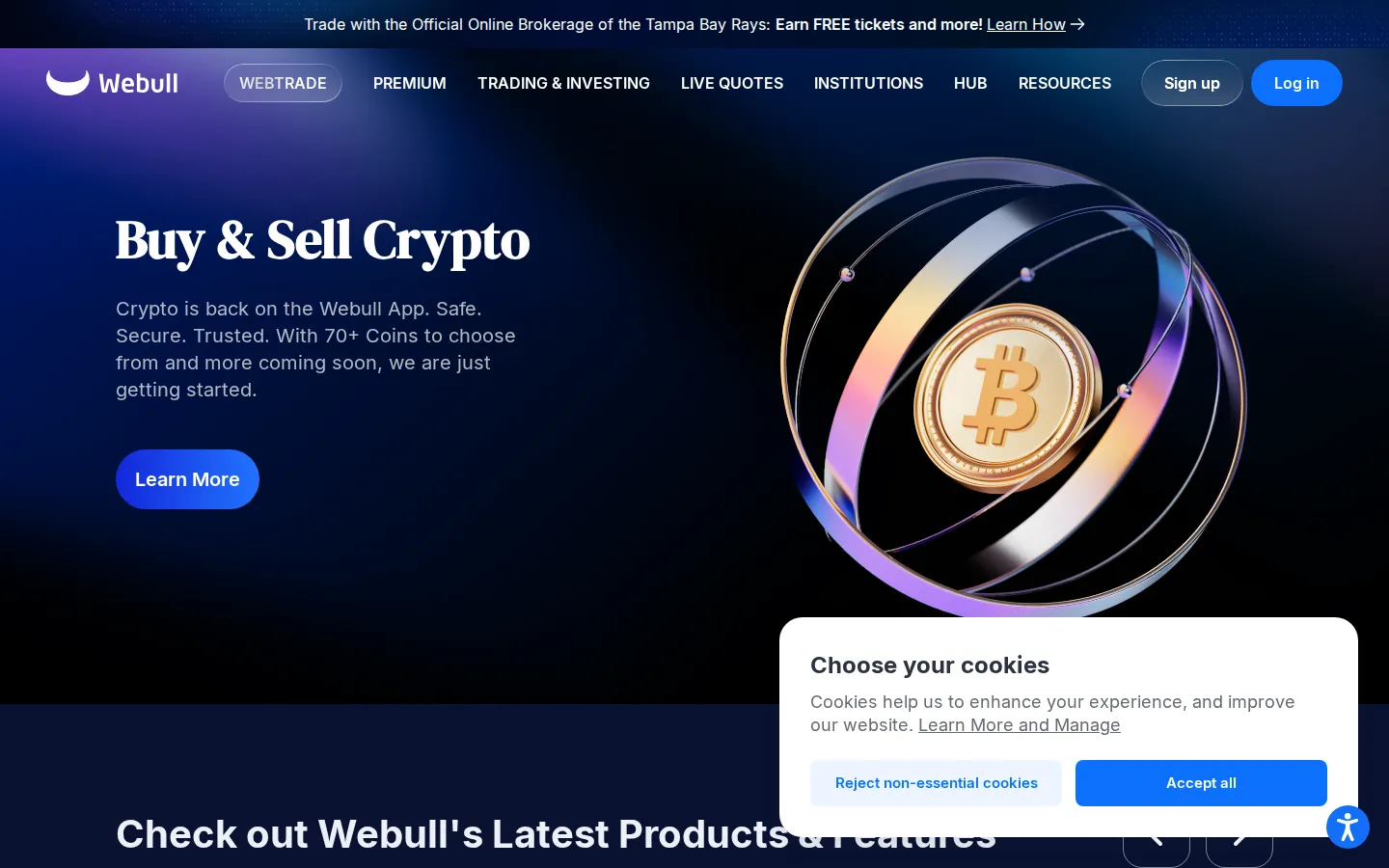 Webull screenshot